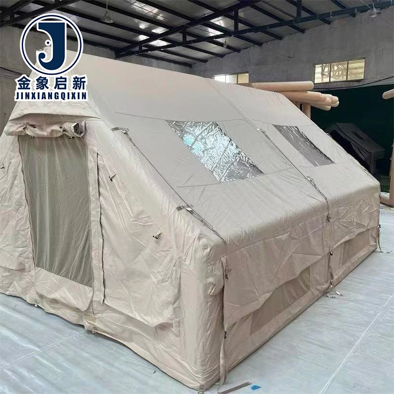 Large Inflatable Camping Tent 8-10 Person with Quick Automatic Opening for Family Outdoor Four-Season Use - Image 2