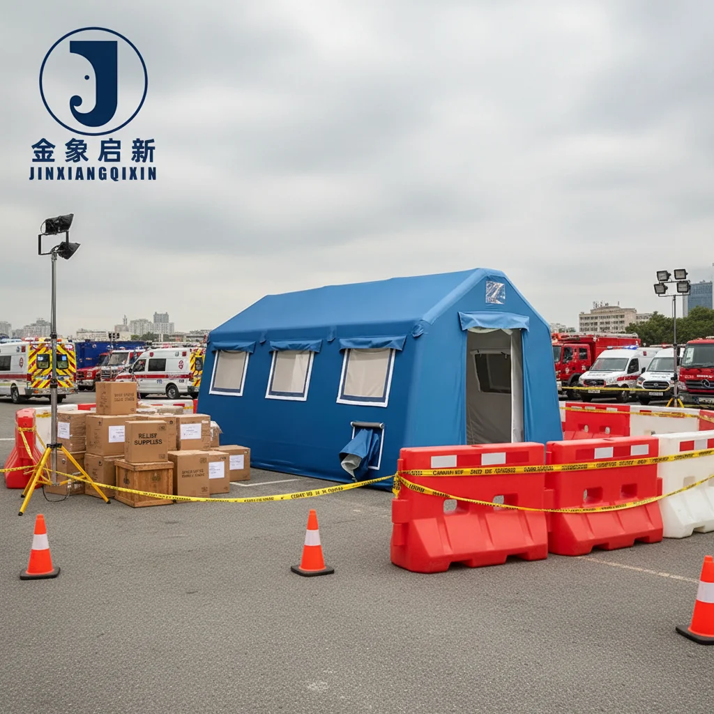 Inflatable Disaster Relief Medical Tent 4-Season Quick Automatic Opening 3000mm Waterproof 2-8 Person - Image 3