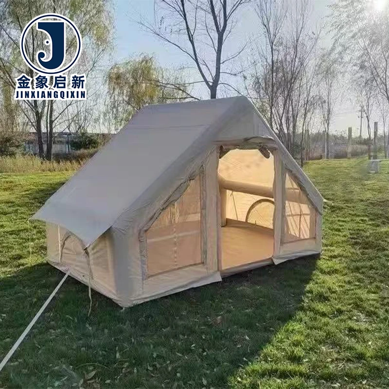 PVC Inflatable Camping Tent for Emergency Disaster Relief Quick Automatic Opening All-Season Use