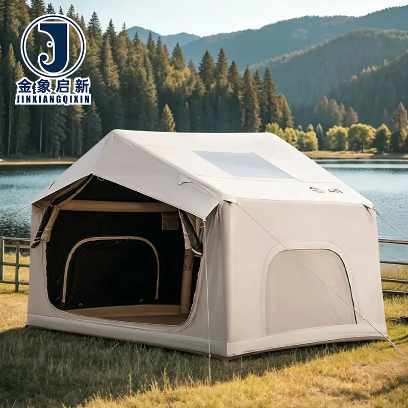 Inflatable Camping Tent 6-8 Person with Quick Automatic Opening for Family Outdoor Four-Season Use - Image 6