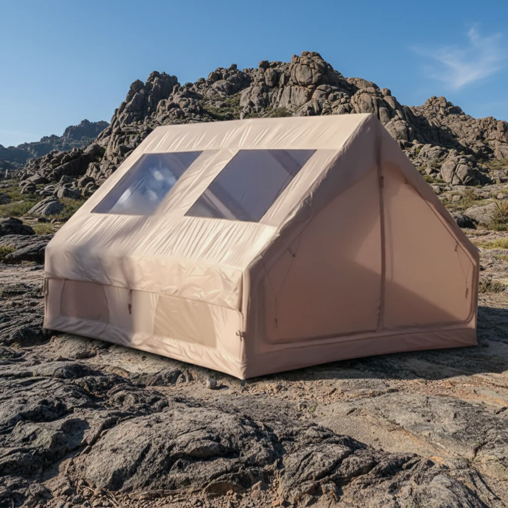 PVC Inflatable Camping Tent with Quick Automatic Opening for All-Weather Outdoor Adventures